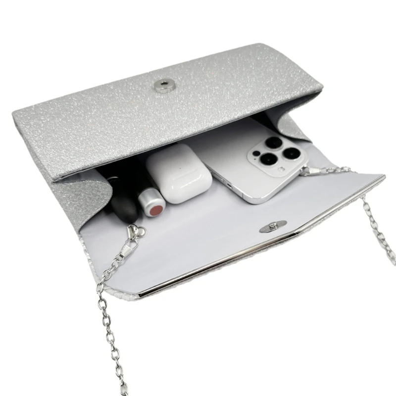 Evening Clutch Purse Sparkling Party Handbag for Weddings and Parties E74B