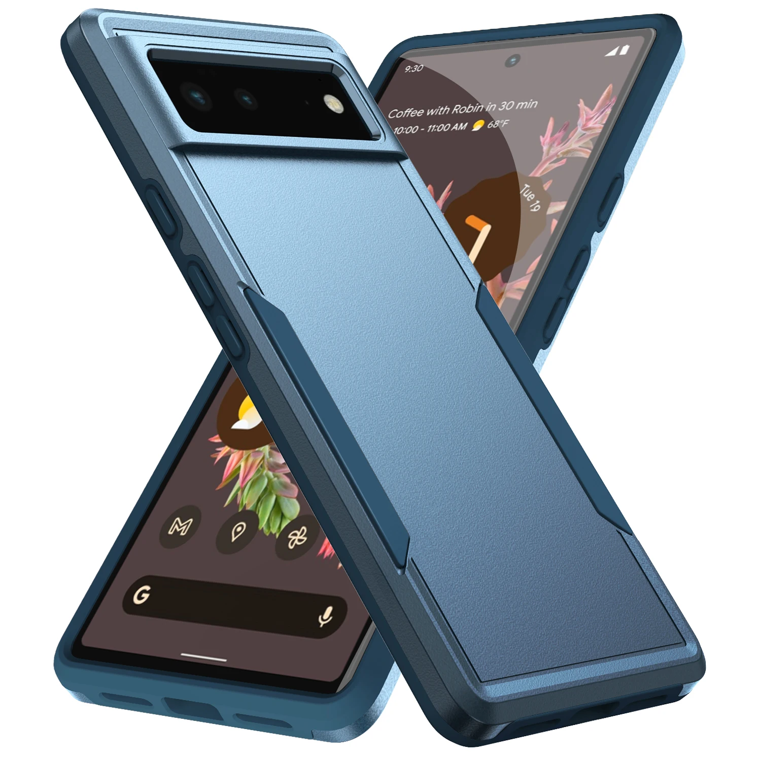 Shockproof Hybrid Dual Layer Phone Case - Sleek Protective Cover