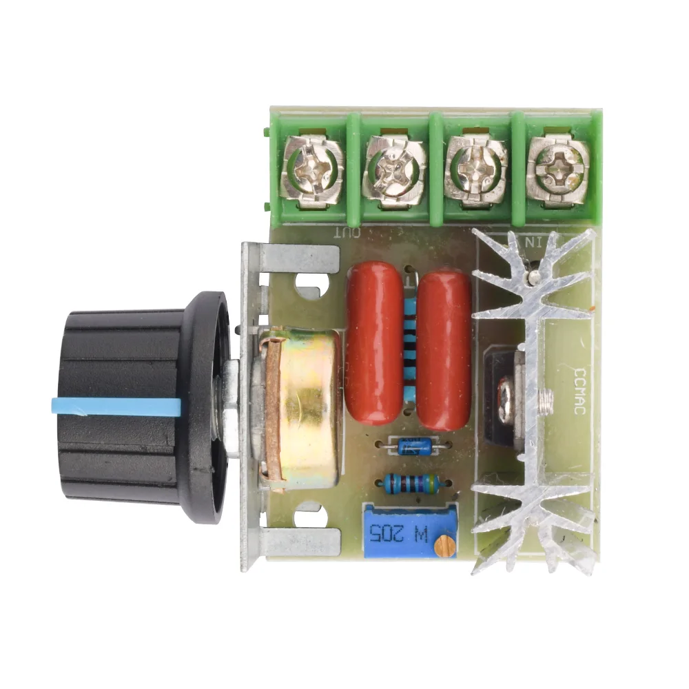 2000W SCR Electronic Voltage Regulator Speed Controller Control Board for High Power Motor motor speed controller voltage regulator electric motor speed controller