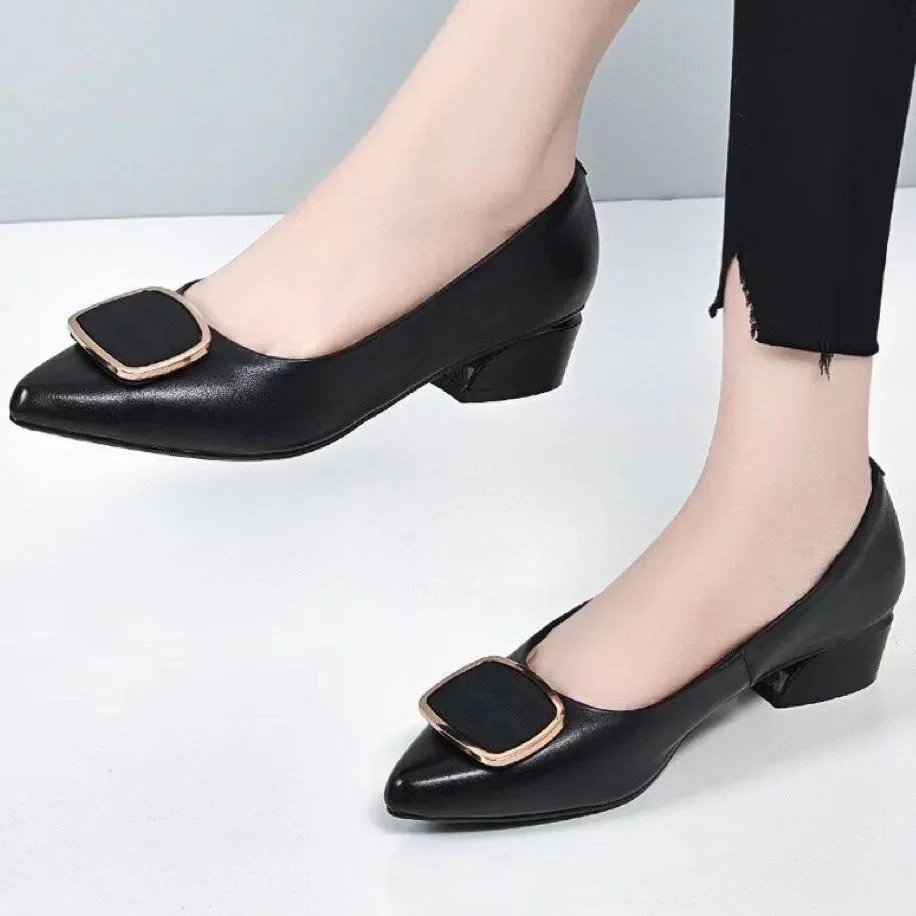 Cresfimix sapatos femininos 여성 캐주얼 포인트 발가락 플랫 신발..