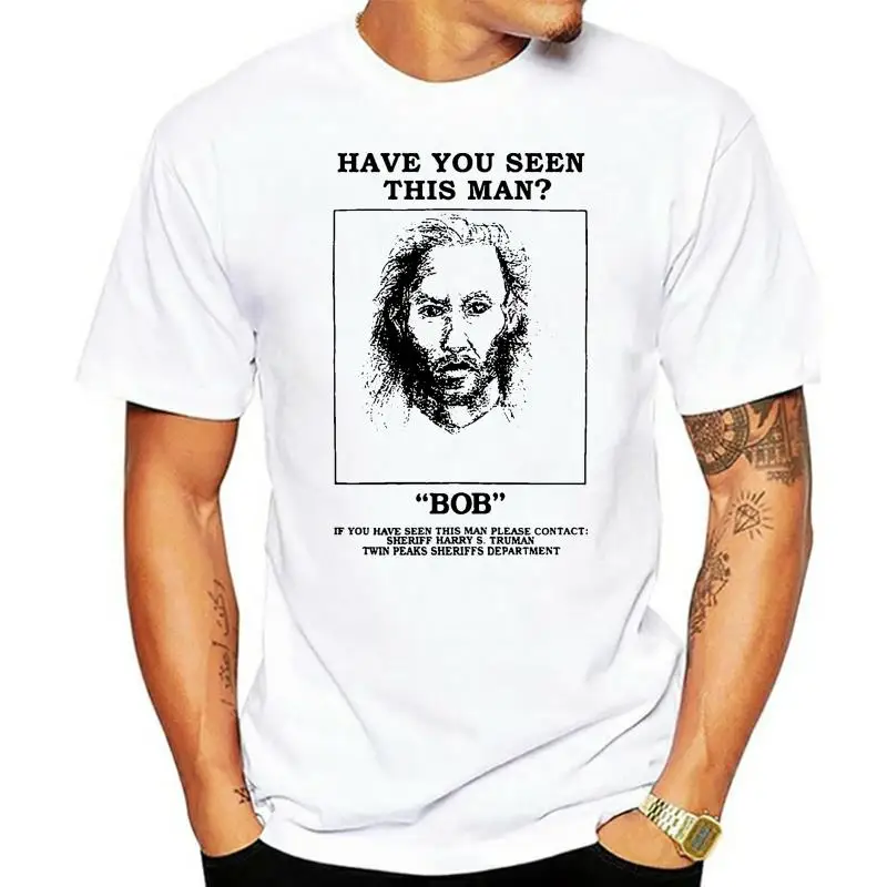 Killer Bob T Shirt Bang Bang Bar Twin Peaks David Lynch Film Dvd Blu Ray Tee Summer Style Casual Wear Tee Shirt