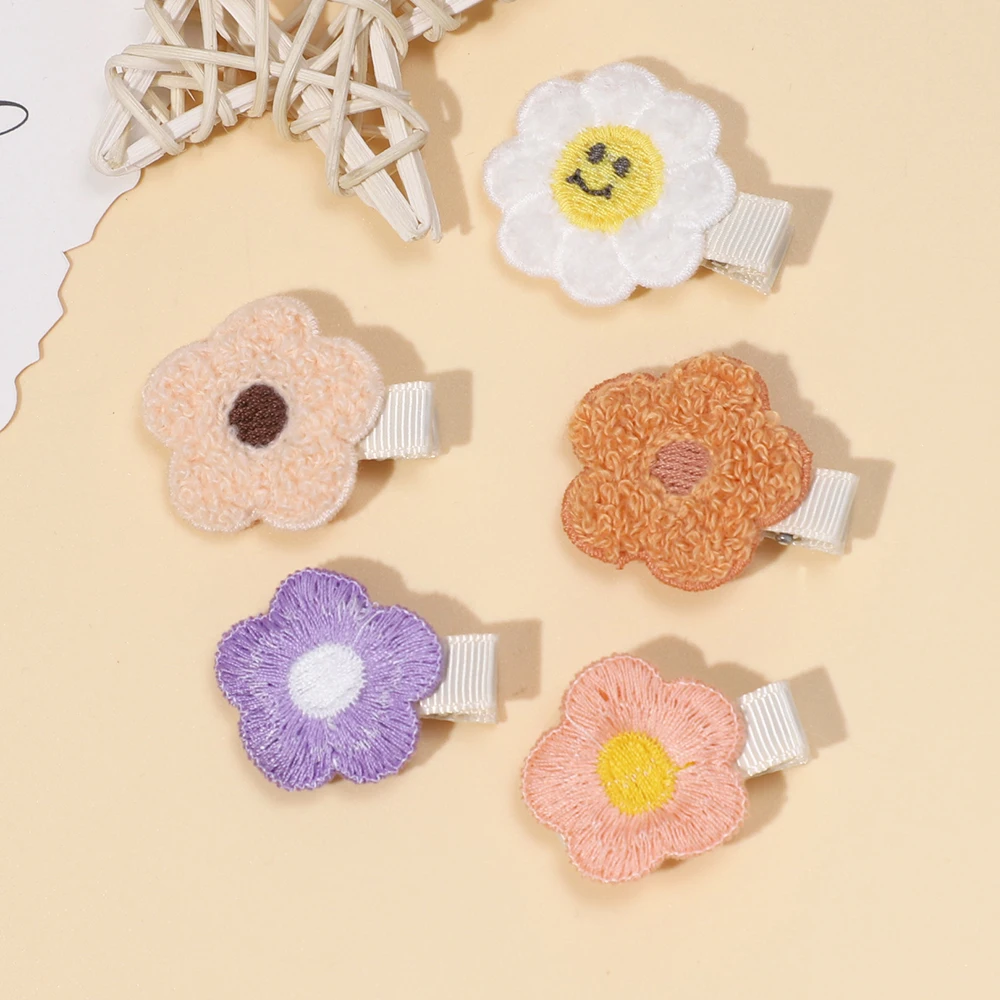 

Cute Sweet Hairpin for Newborn Baby Girl Hairclip Little Floral Flowers Barrettes Infant Kids Headwear Children Hair Accessories