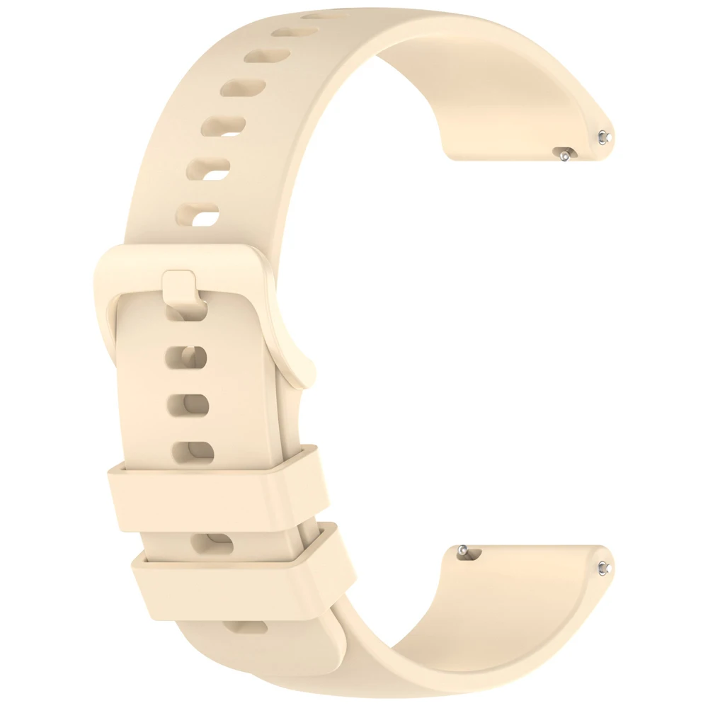 Premium Silicone Bracelet Strap for Sports Watches, 20-22mm