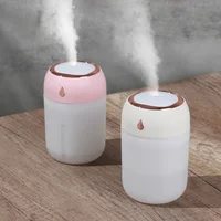Mini humidificateur d'air USB Portable, diffuseur d'arôme, lumière froide LED, brume de 330ml pour chambre, maison, voiture, purificateur de plantes 5
