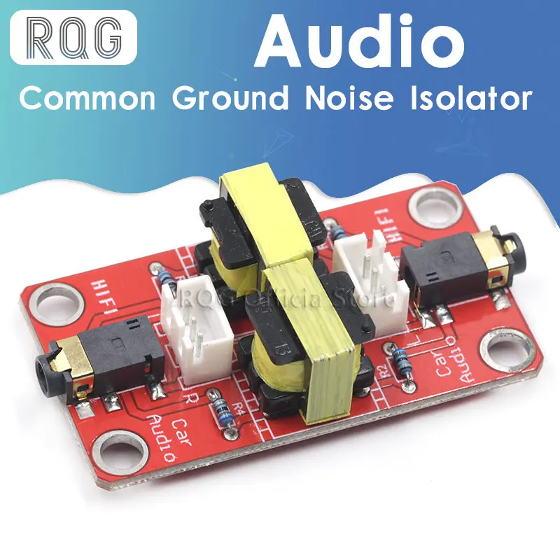 Stereo-Audio-Isolator-Vehicle-Common-Ground-Suppression-Interference ...