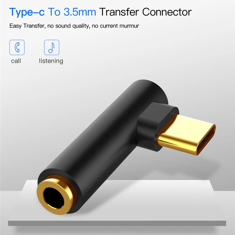 รูปสินค้า สายแปลง USB-C เป็นหูฟัง 3.5 มม. สำหรับมือถือ