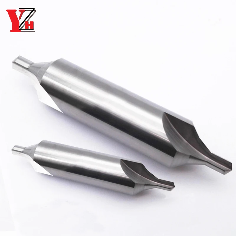 HHIP #4 High Speed Steel Center Drill & Countersink – 1/8" Drill Diameter, 5/16" Body, 5" OAL, 60 Degree Angle - View #10