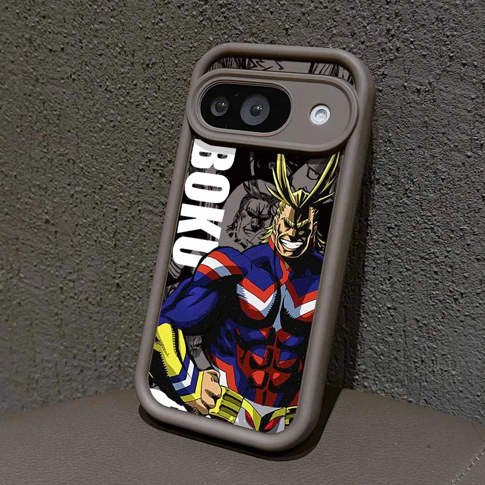 My Hero Academia Passion Soft TPU Fashion Phone Case with Eyes Ladder Lanyard