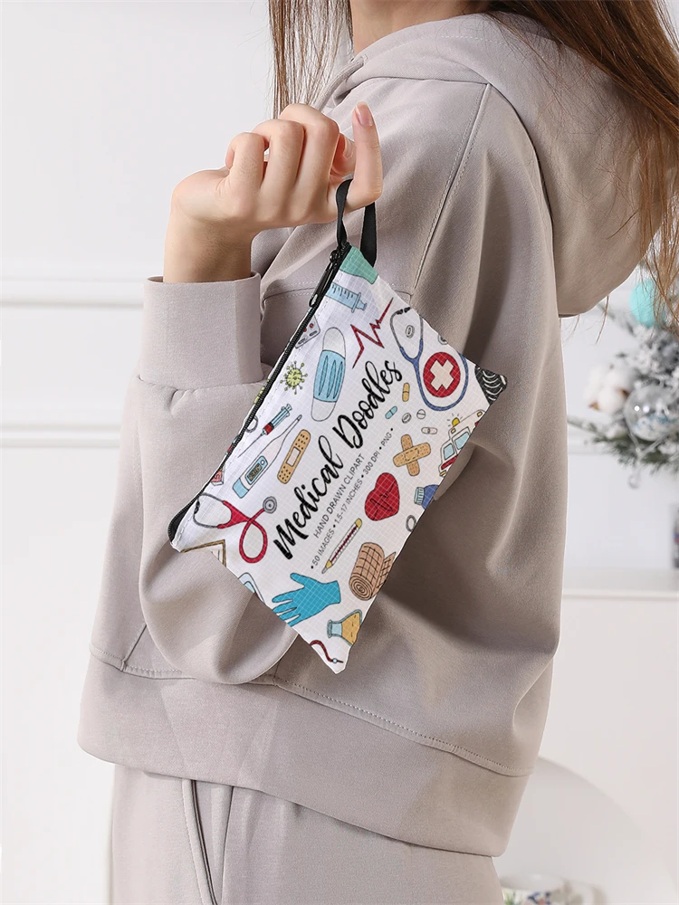 Women's Foldable Letter Graffiti Pattern Large Shopping Bag Foldable Storage Reusable Easy to Carry Capacity Handbag