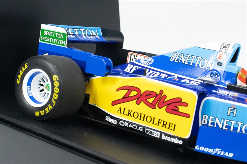 MINICHAMPS 1:18 BENETTON B195 - #1 MICHAEL SCHUMACHER - WINNER