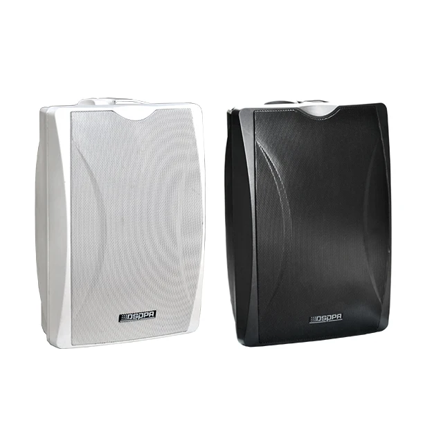 

Black White 25w Active TCP/IP Network Wall Mounted Speaker