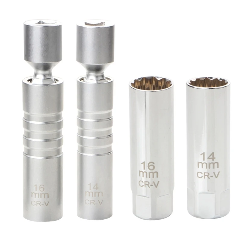 

Для разъема свечи зажигания 3/8 "Привод 14 мм 12 точек 16 мм тонкая стена