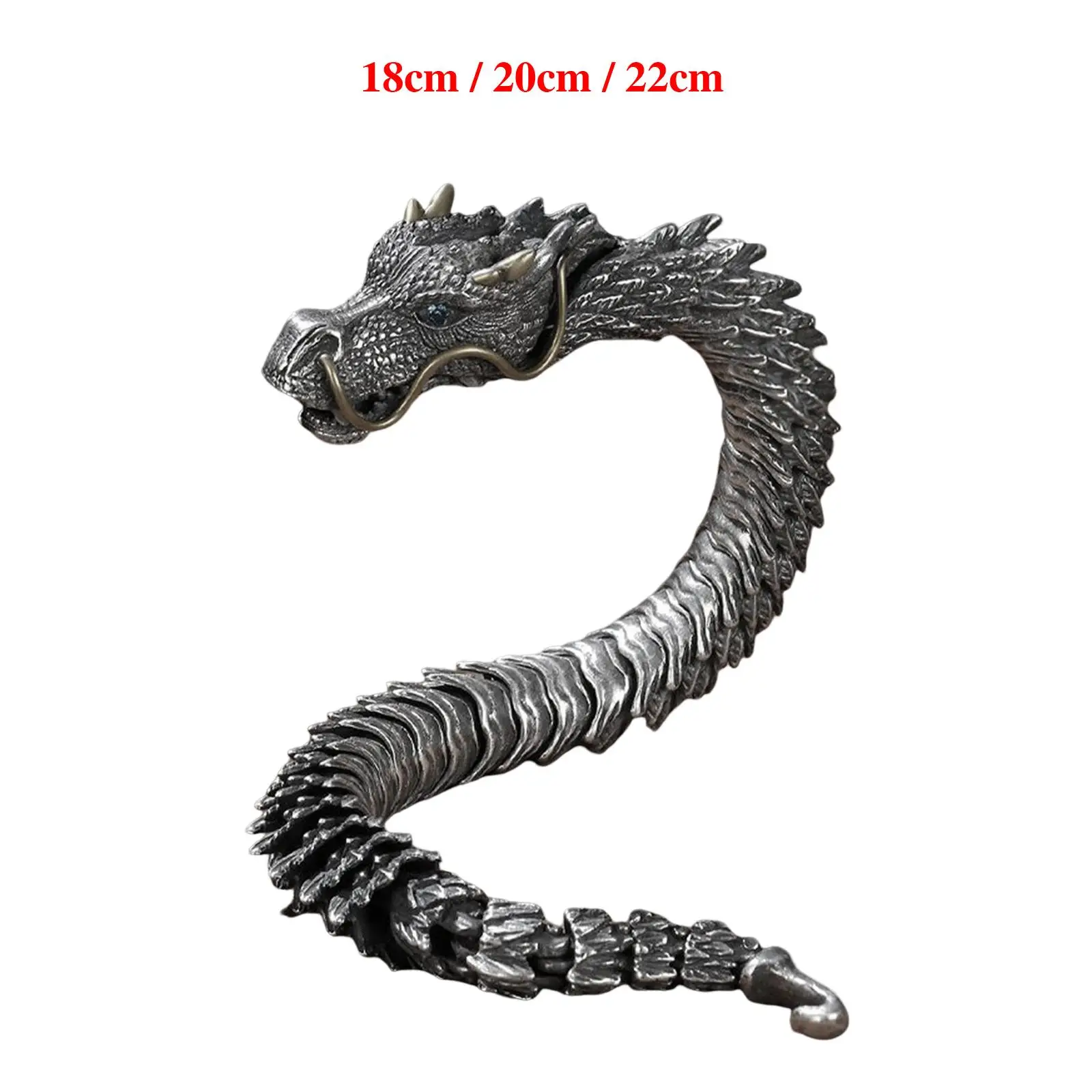 

Retro Dragon Scale Bracelet Hip Hop Jewelry Chunky Fashion Bikers