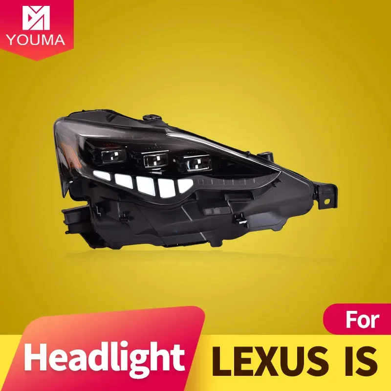 

Car Styling Head Lamp for LEXUS IS 2013-2015 IS300 IS250 IS200 LED Headlight Projector Lens DRL Auto Accessories