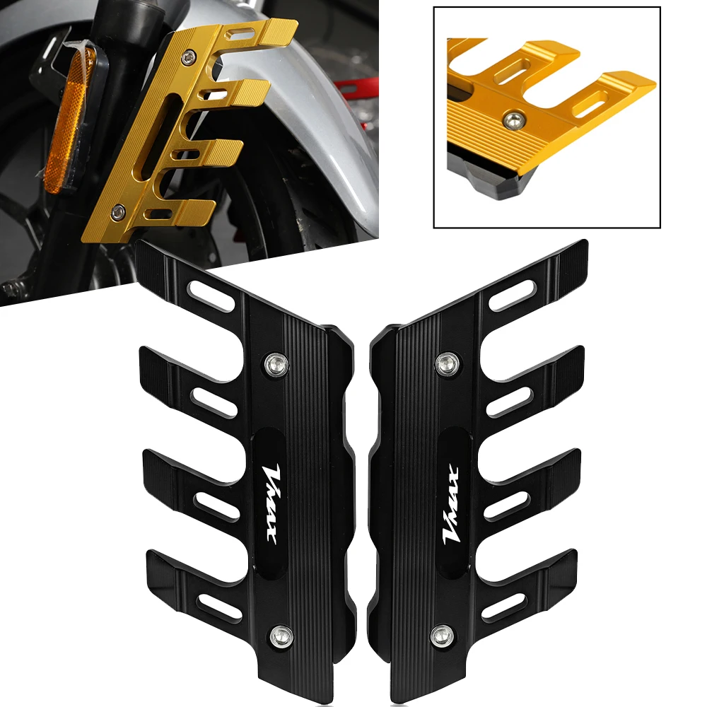 

Front Fender Side Protection Guard Mudguard Sliders Accessories For YAMAHA VMAX V-MAX V MAX 1990-2016 2015 2014 2013 2012 2011