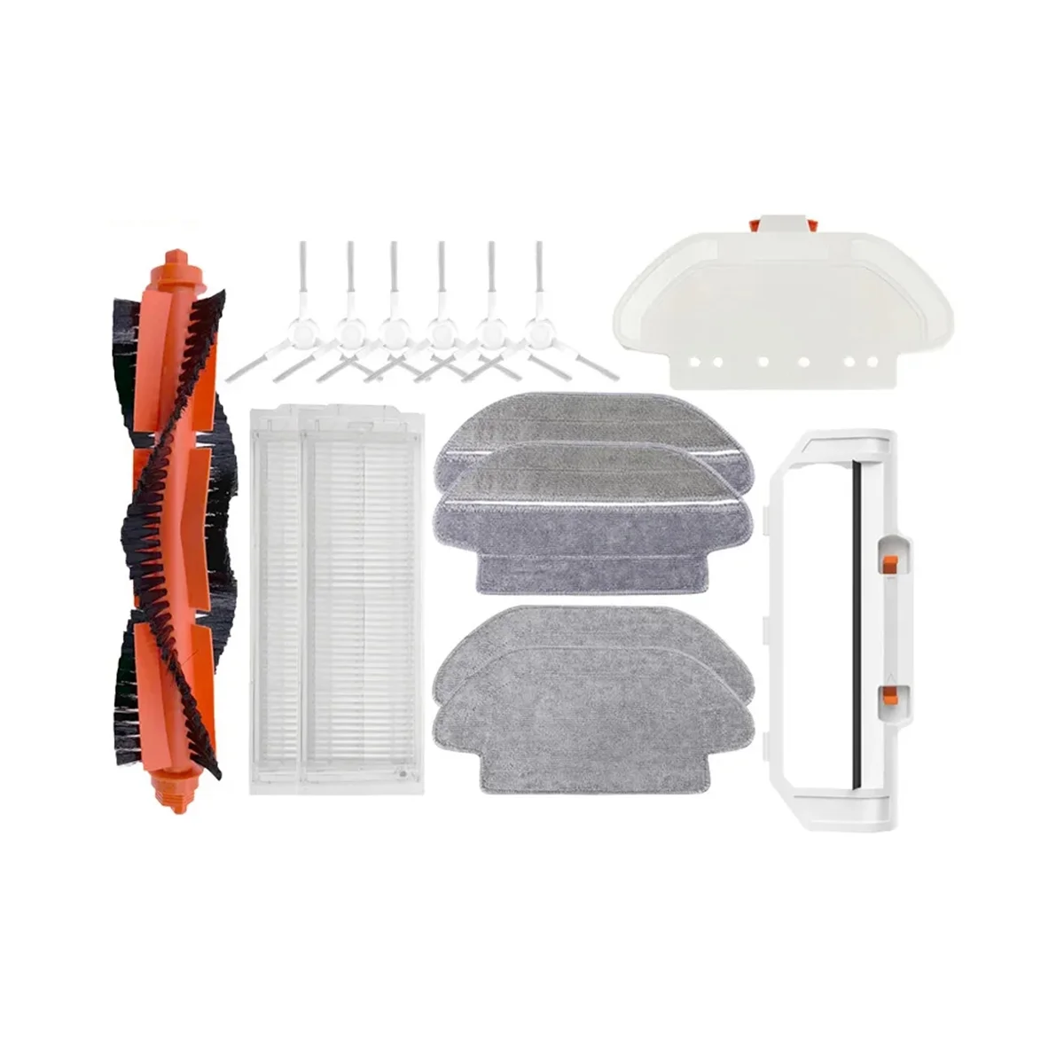 

Для робота-пылесоса Xiaomi Mijia Mi Pro STYTJ02YM 2S / 3C / Conga 3490 Viomi V2 PRO V3 SE, основная боковая щетка, фильтр, швабра