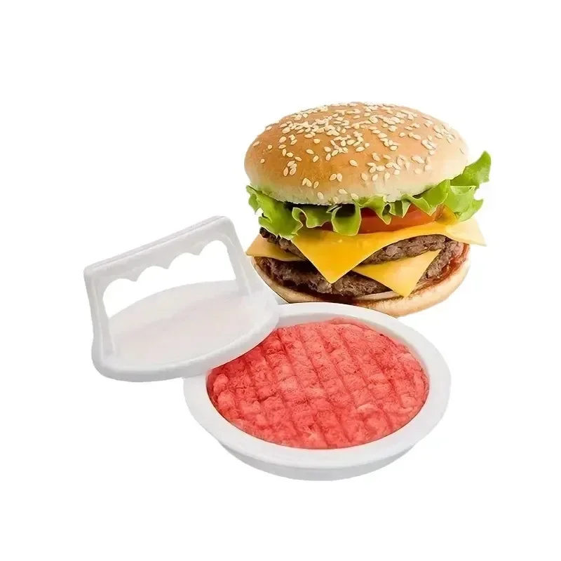 Professional Stuffed Hamburger Press Kit-Plastic Burger Maker Mould & Meat Patty Press Kitchen Tool for Homemade Gourmet Burgers