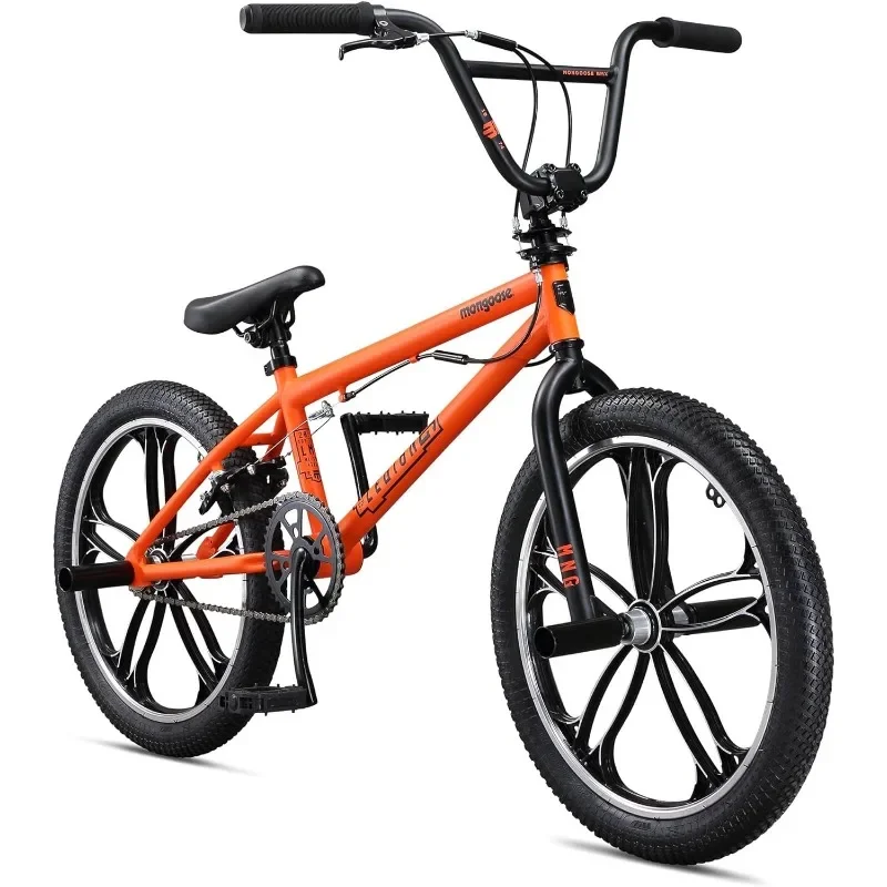 

Legion Kids Freestyle Sidewalk BMX Bike, Beginner Riders, 16-20-inch Wheels, Hi-Ten Steel Frame, Micro Drive BMX Gearing