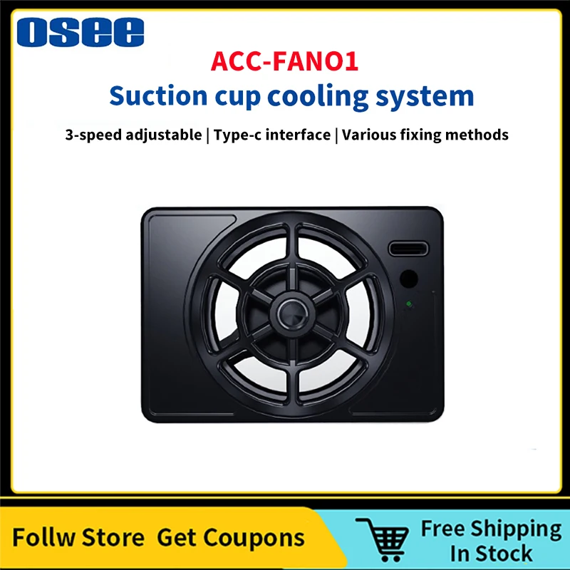 

OSEE ACC-FANO1 присоска система охлаждения нагрев Snk Совместимость с Sony Canon Fujifilm Nikon Z30 Panasonic S5