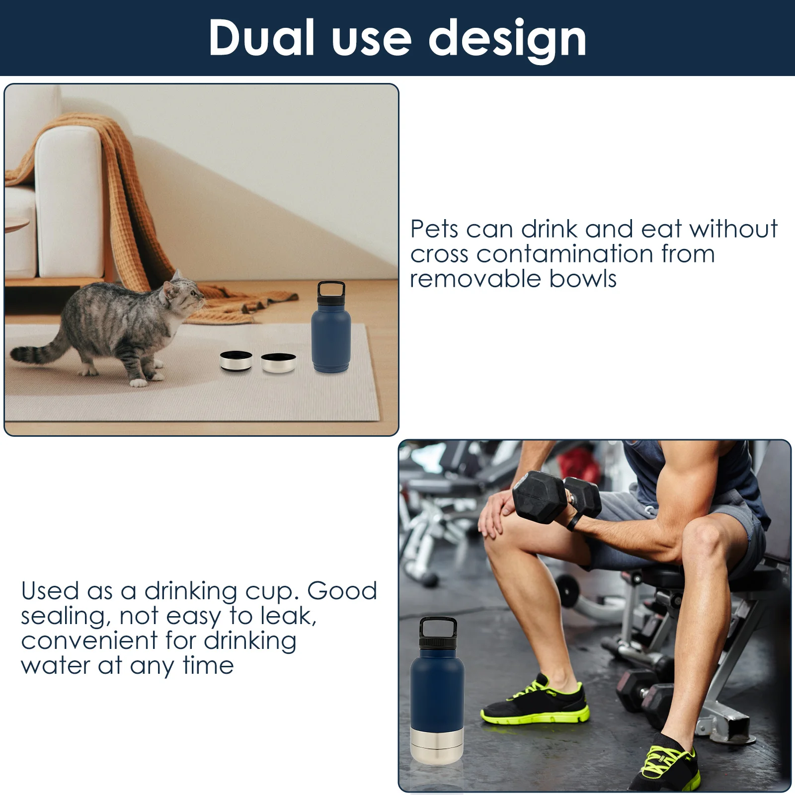 �����θ��� ��ƿ ������ ���� 3 in 1 ������ ������ (Ż���� ������ �׸� 2�� ����) 32oz �ֿϵ��� �޴�� ���� (����ŷ��)