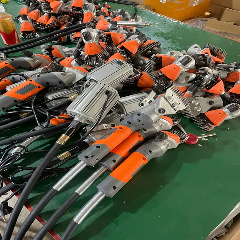 220V 회전식 플렉시블 샤프트 전기 양털 깎기 기계 염소 가위 기계