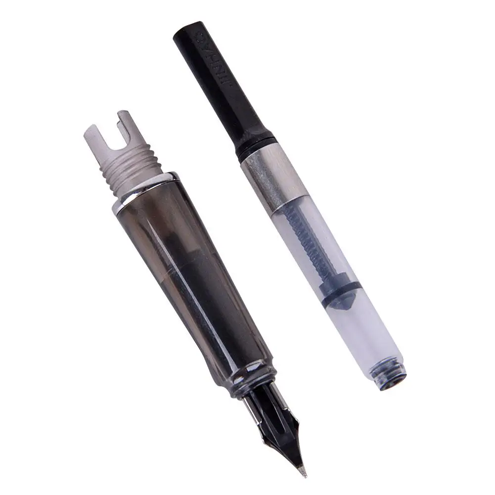 JinHao FP-599 오렌지 금속 만년필, 중간 펜촉, FP-599-3 합금 잉크 쓰기 펜, 비즈니스 사무용품, 학교 문구