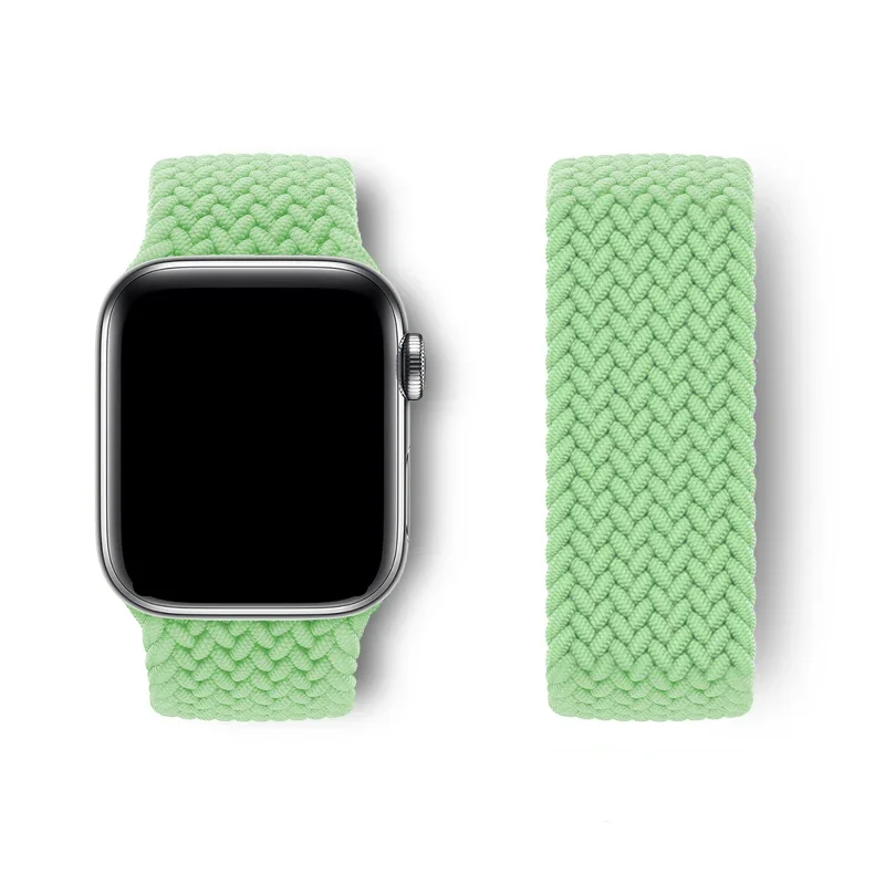 Elastic Braided Loop Watch Band Strap in Multiple Sizes