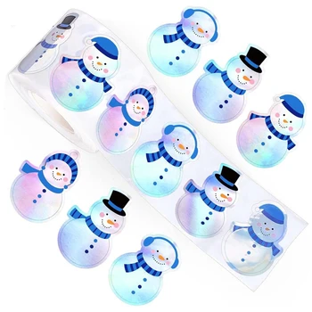 Christmas Snowman Sticker Set 1