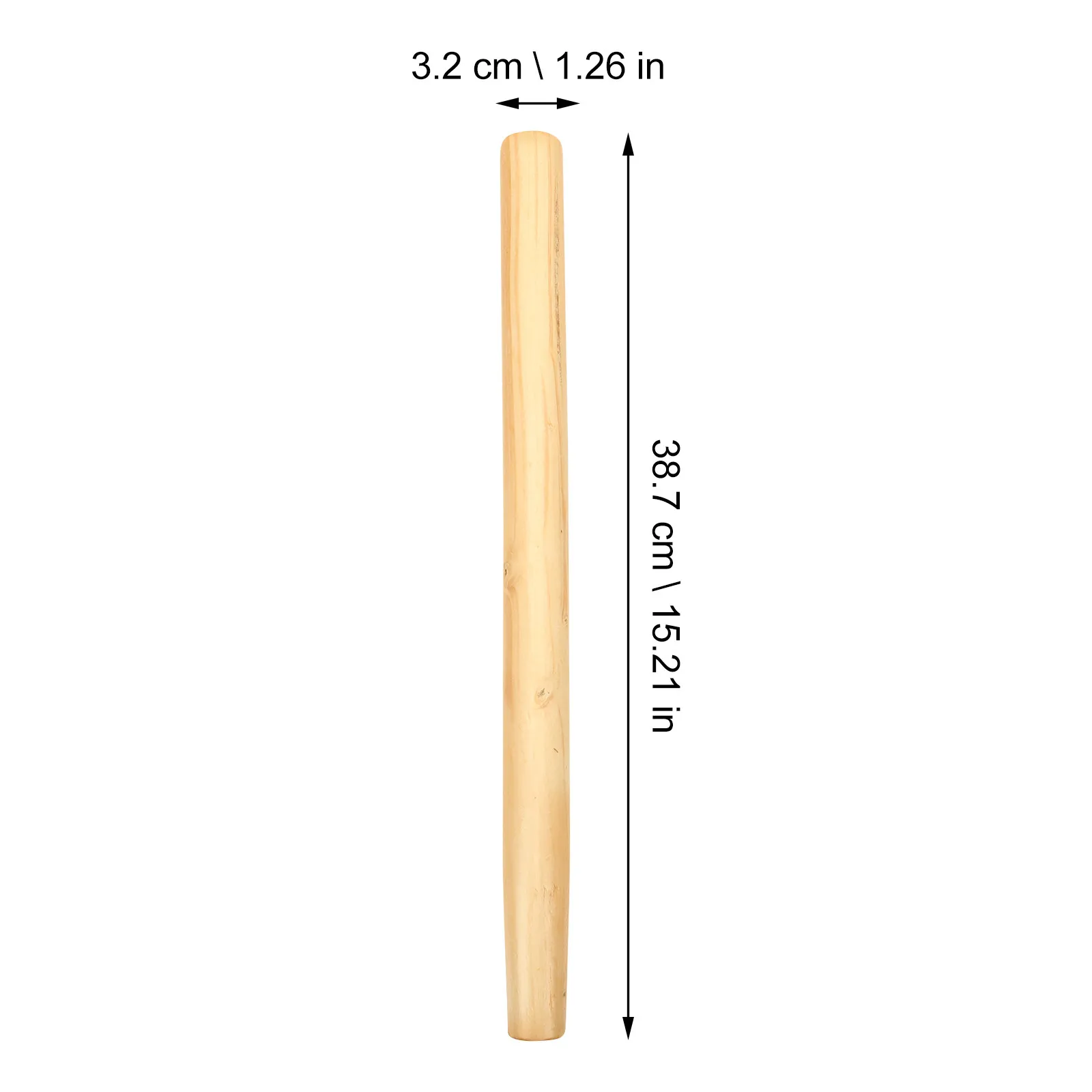 4PCS Wooden Garden Tool Replacement Handle 3