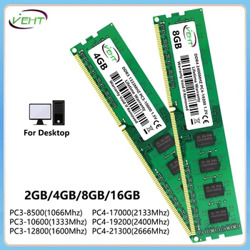Desktop RAM: DDR2, DDR3, DDR4 (4GB-16GB)