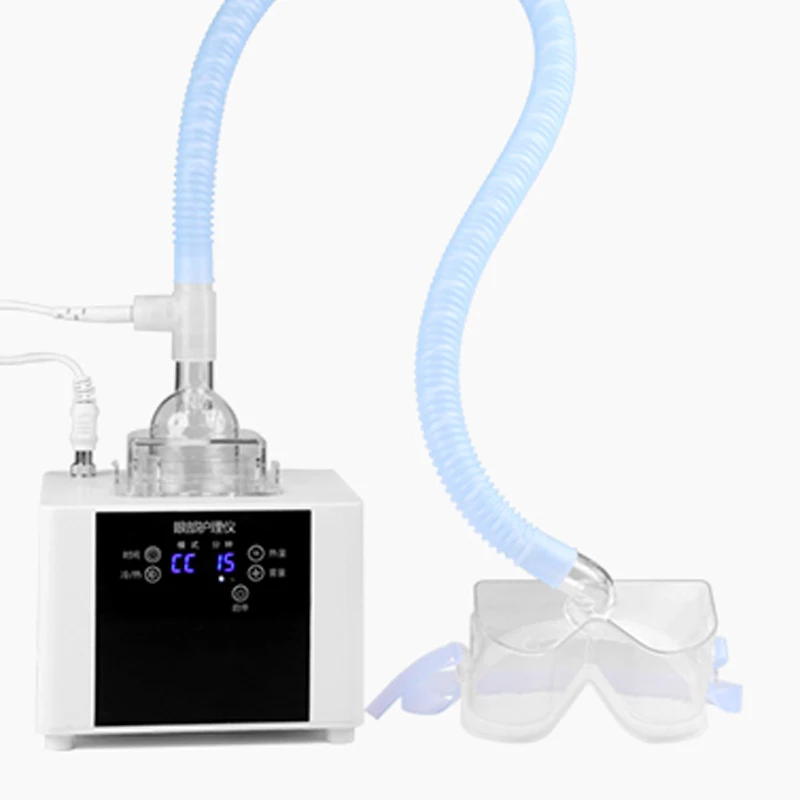 

Спа-инструмент для массажа глаз, горячий и холодный спрей, фумигация, распыление, подогрев, сжатие, сушка глаз, снятие усталости, защита глаз