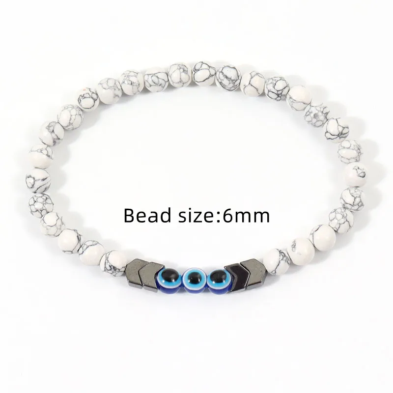 Round Eye Charm Bracelet Men 2022 Fashion Simple Lava Stone Tiger Eye Bead Bracelet For Men Jewelry Gift Pulsera Hombre
