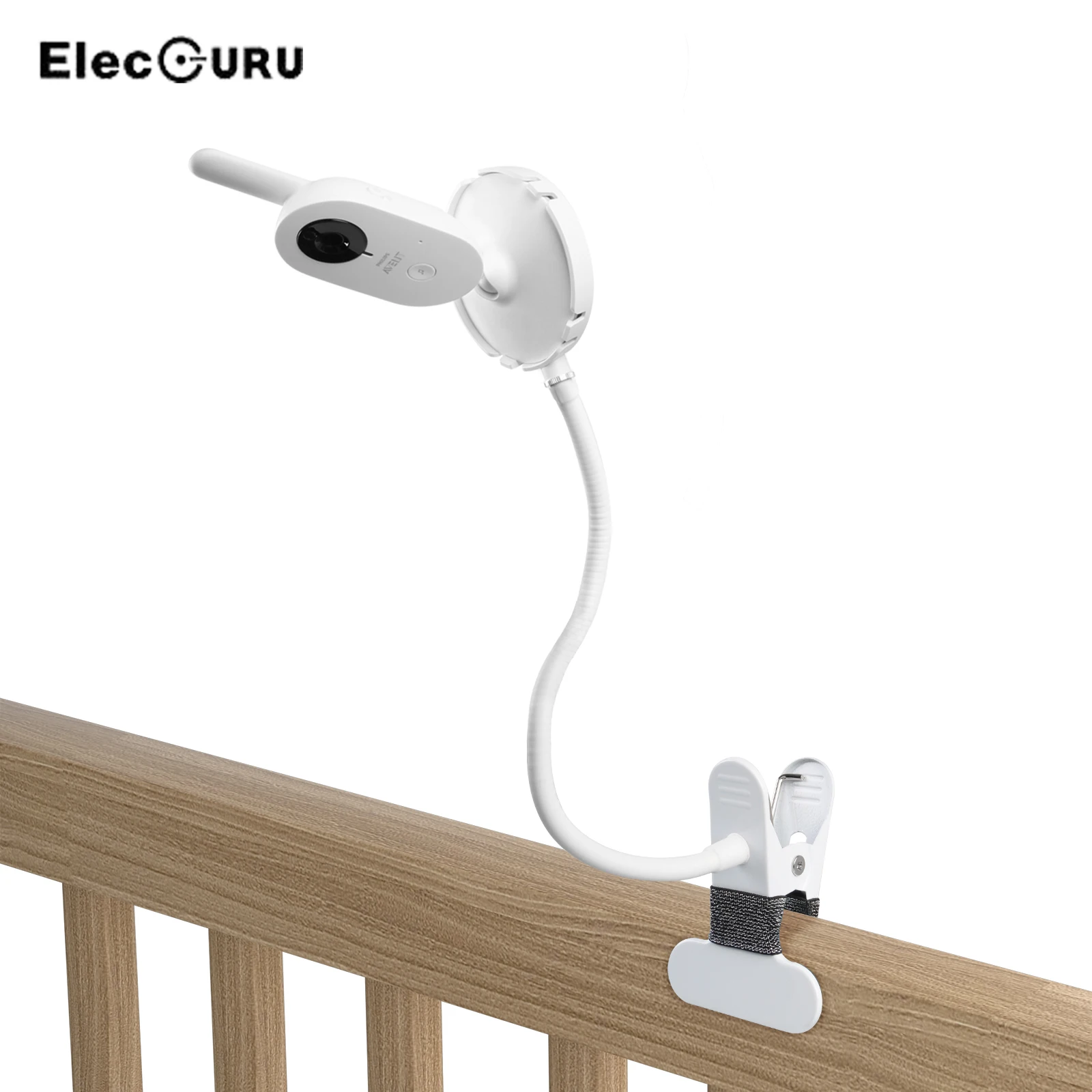Supporto Flessibile Con Morsetto A Clip Con Base Per Supporto Per Videocamera Per Baby Monitor Philips Avent, Clip Per Mensole Per Culla O Mobili
