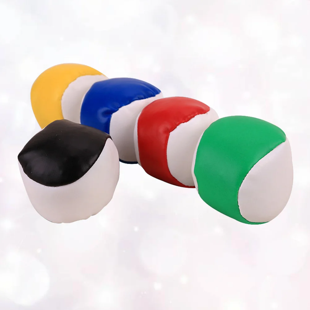 

12pcs PU Juggling Balls Small Round Beanbags for Kids Children