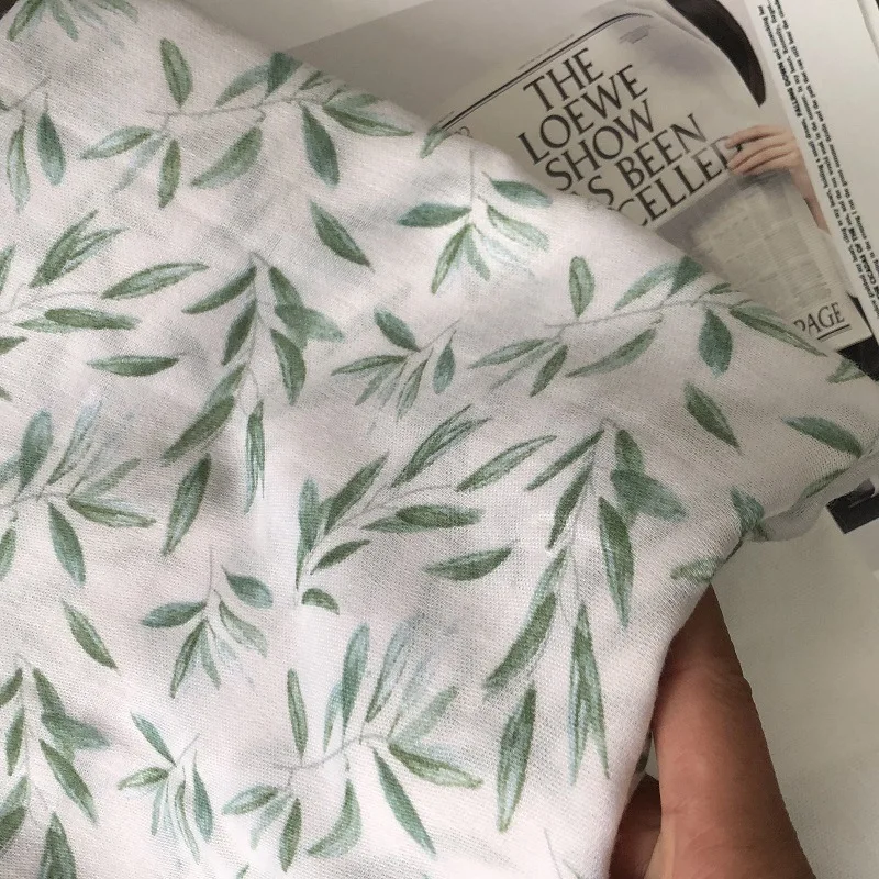 Neues Design Marke Frauen Blumen schal Mode druck Baumwolle Herbst Winter warme Schals Hijabs Dame Pashmina Foulards Bandana Muslim – Detail 17