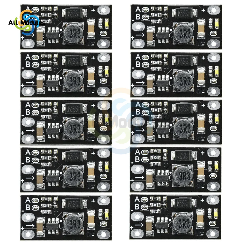 10PCS 1.5A Multifunction Mini Boost Module Step Up Board 5V8V9V12V LED