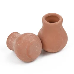 Set of 2 Mini Ceramic Flower Pots for Succulent Display and Home Decor