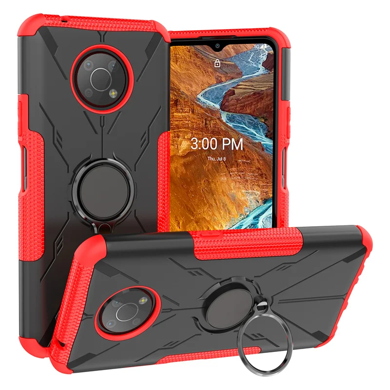 Cadorabo Custodia per Nokia 8 Sirocco in FROST ROSSO - Morbida Cover Protettiva Sottile di Silicone TPU con Bordo Protezione - Ultra Slim Case Antiurto Gel Back Bumper Guscio