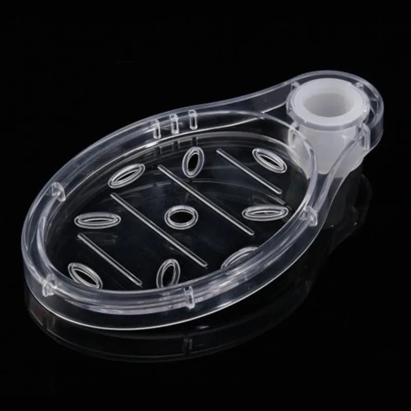 Description Picture 5 of itemTransparent Soap Tray Bath Dish Storage Shower For Riser Slide Rail Wipe Kitchen