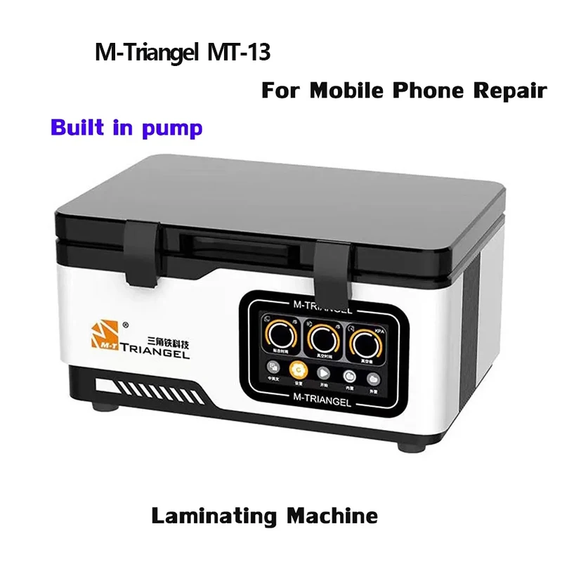 

M-Triangel MT-13 LCD Screen Laminating Machine Built-in Pump Vacuum Pump No Need Air Compressor For Mobile Phone 10.9inch Repair
