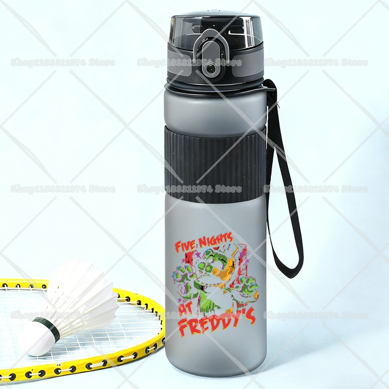 Frosted FNAF Sports Water Bottle 550ml - Portable Gym & Travel Hydration Cup