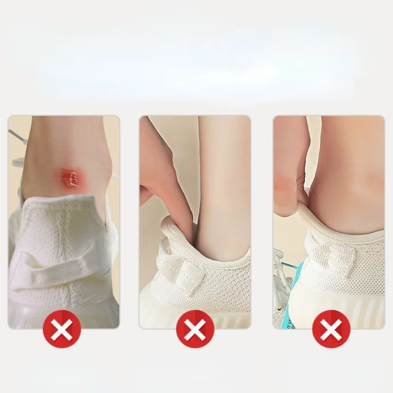 Shoe Insoles Shoe Heel Pads 2pcs Insoles Patch Heel Pads For Sport Shoes Adjustable Size Antiwear Feet Pad Cushion Insert Insole Heel Protector Back Sticker