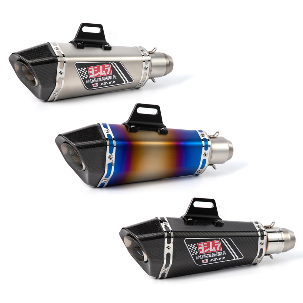 Universal 3651mm Motorcycle Exhaust Pipe With Db Killer Yoshimura