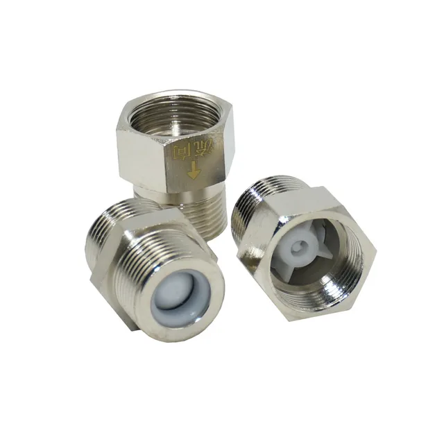 1/2 3/4 "Szál Wc-Becsapó Szelep Csatlakozó Egyirányú Szerelvények A Konyhai Fürdőszoba Vízmelegítő Wc-Szerelvényekhez - Image 4