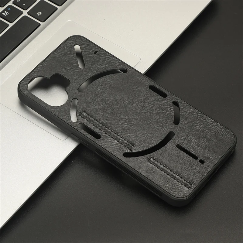 Luxurious Calfskin PU Leather Hard Case Cover