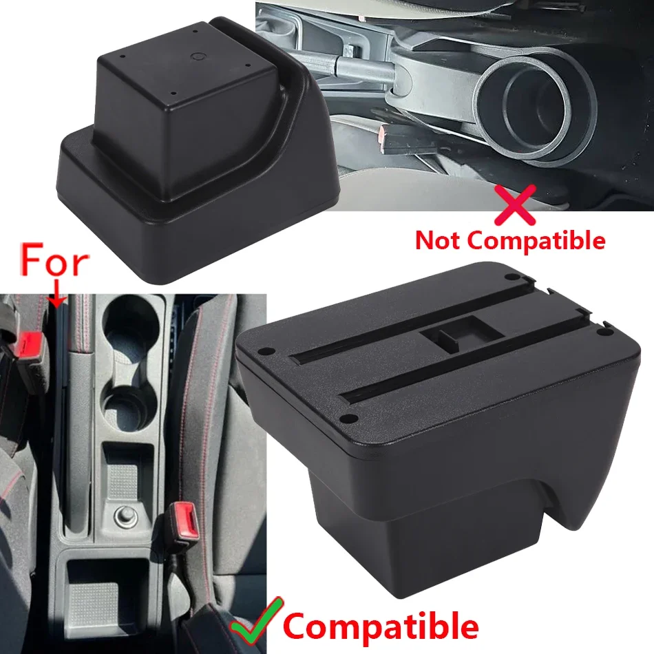 시트 이비자 암레스트 박스 시트 이비자 6j MK4 IV 6L 차량용 암레스트 2018-2025 수납 박스 개조 부품 인테리어 자동차 액세서리