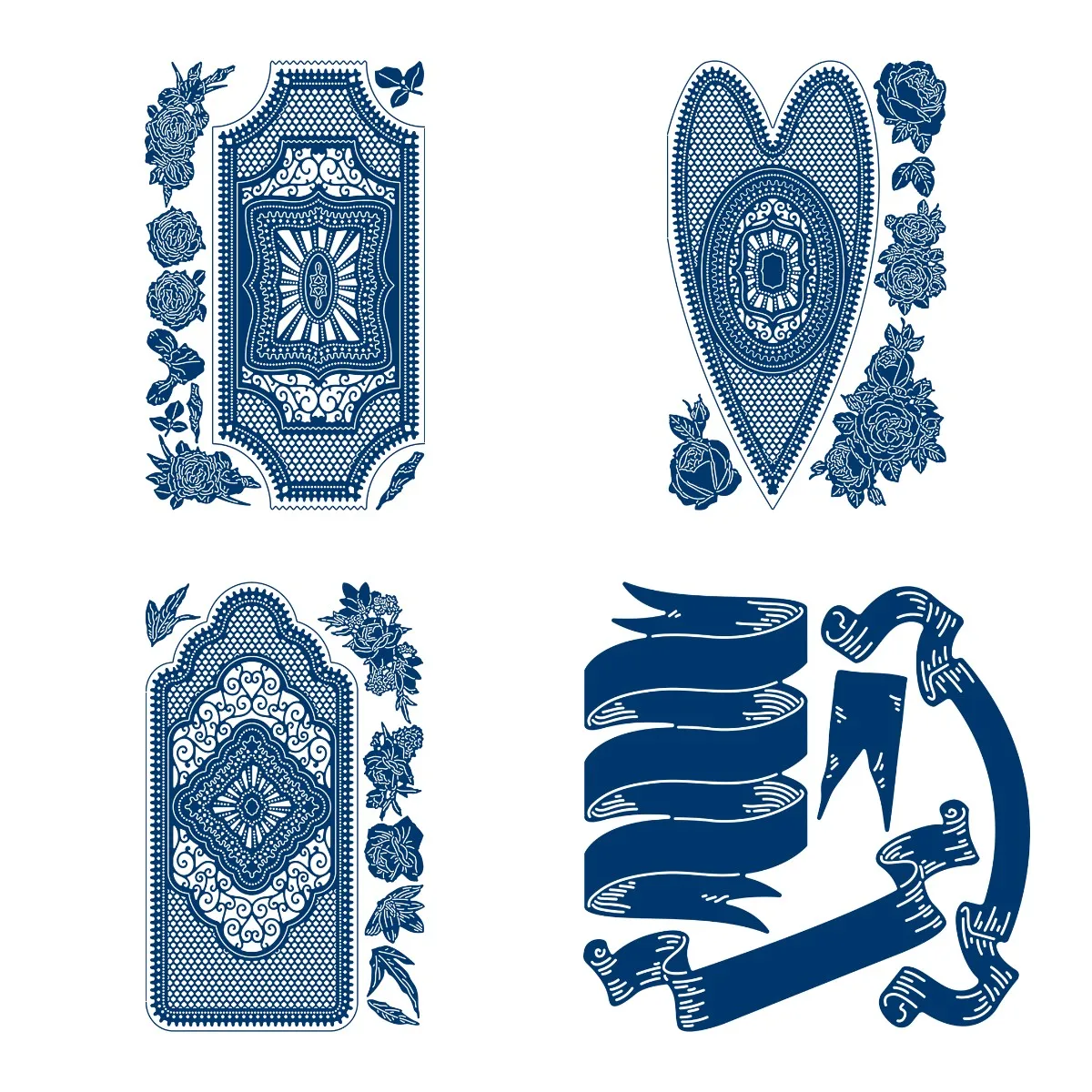 

Love Label Metal Cutting Dies For Diy Scrapbook/photo Album Decor Embossed Paper Cards