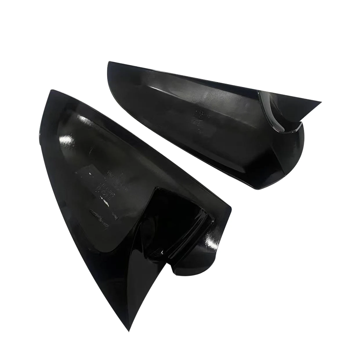 2 PCS/SET Carbon Fiber Door Wing Mirror Cover Sheel Right Drivers Side And Left Passenger Side Fits For Vauxhall Astra 2004-2009 - View #9