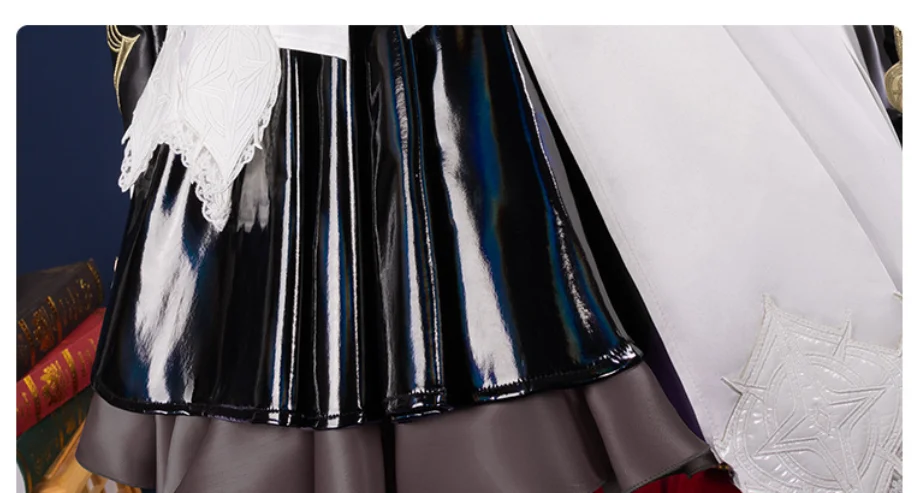 Fantasy Combat Coat Skirt Cosplay Costume
