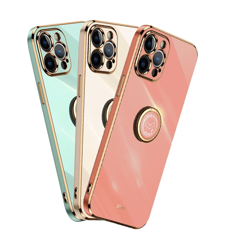 6D Electroplated Soft Phone Case, Straight Side For Iphone 13 Pro Max 12 11 Xs Xr X 8 7Plus，IP 11 Case iphone 11 phone cases iphone 12 pro max case